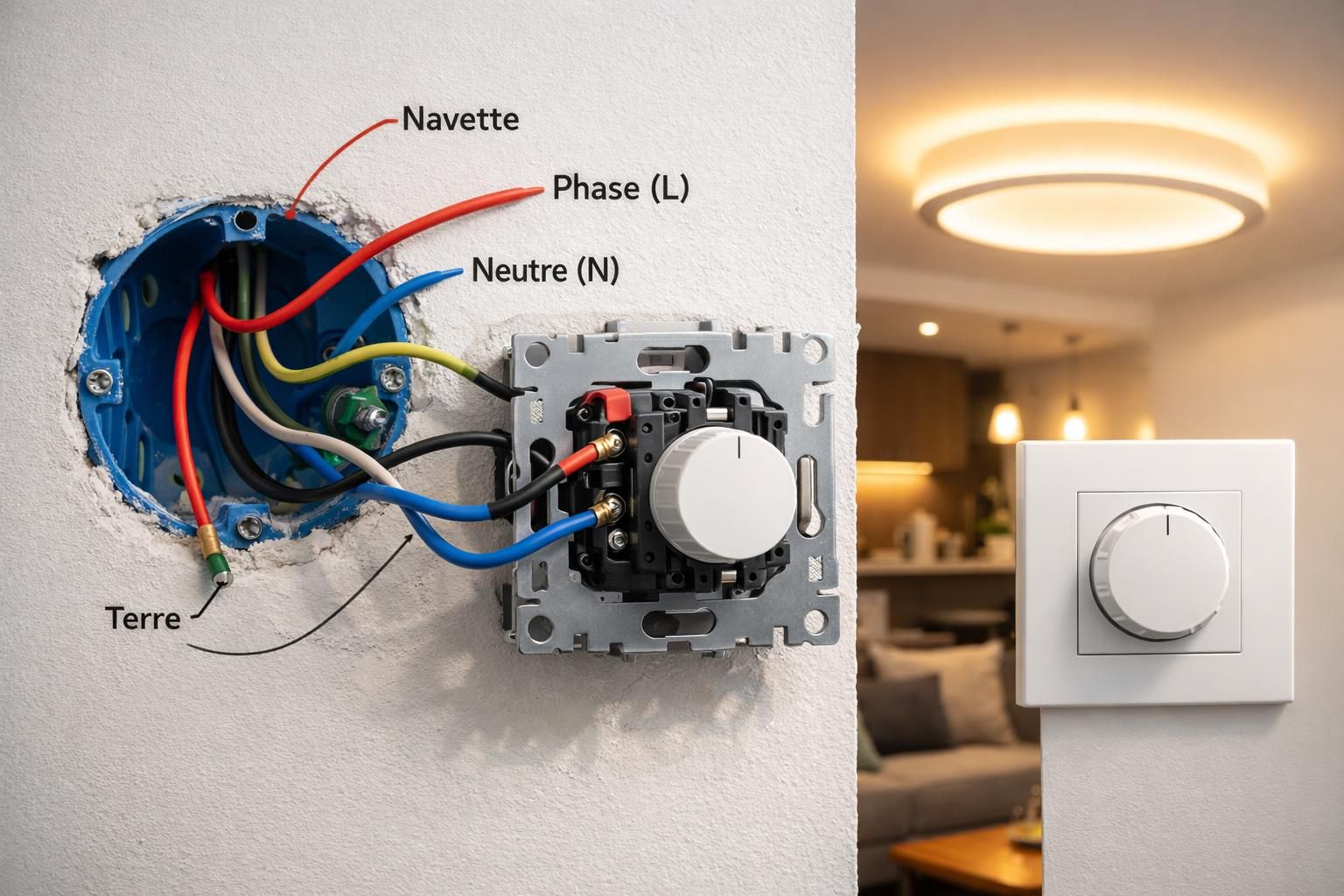 découvrez comment installer un interrupteur variateur et assurez-vous de sa compatibilité avec vos lampes pour un éclairage personnalisé et efficace.