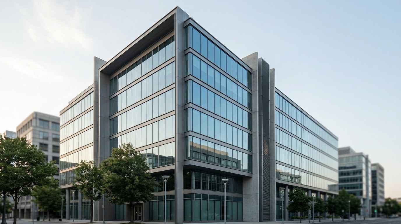 Écran de supervision affichant les consommations énergétiques d'un bâtiment tertiaire