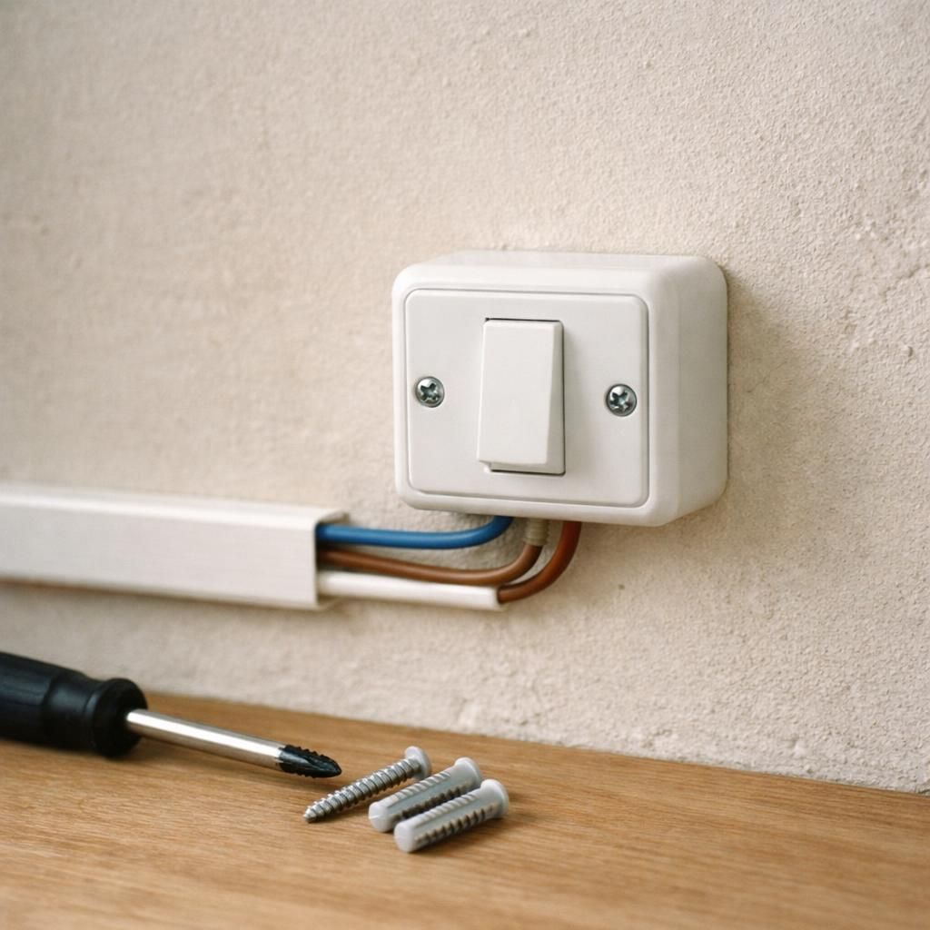 apprenez à installer un interrupteur en saillie facilement et sans faire de saignée, grâce à notre guide étape par étape simple et sécurisé.