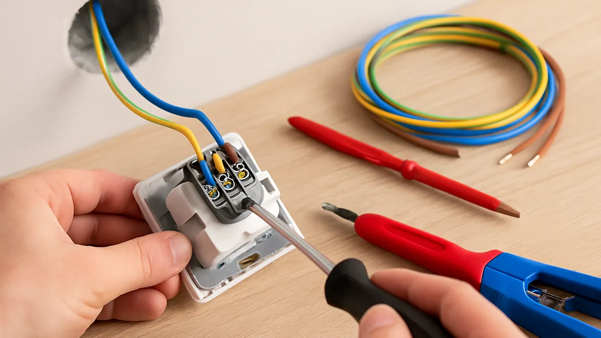 branchement electrique couleur des fils — Branchement électrique couleur des fils : ce qu’il faut savoir